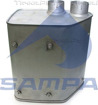 Глушитель Sampa для MAN F2000 1994-2000. Артикул 021.183