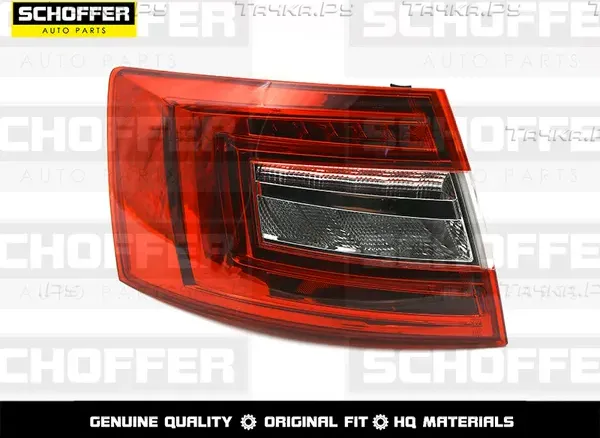 Фонарь задний LED левый Skoda Octavia 17-20 (Schoffer). Артикул SHF15130