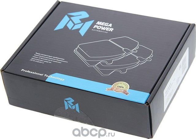 Колодки тормозные HYUNDAI i40 KIA Optima,Ceed (12-) передние (4шт.) MEGAPOWER Megapower. Артикул 35033079