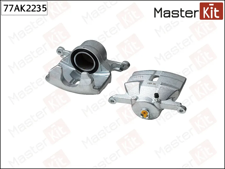 77AK2235 Тормозной суппорт перед.  прав. Nissan QASHQAI / QASHQAI +2 I (J10  JJ10) 2006 - 2014  X-TR (Master KIT). Артикул 77ak2235