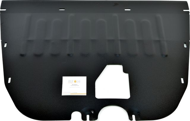 Защита алюминиевая Alfeco (4мм) для картера и КПП (на штатный крепёж) GAC GS8 II AT 4WD 2023-2026. Артикул ALF.49.04 AL4