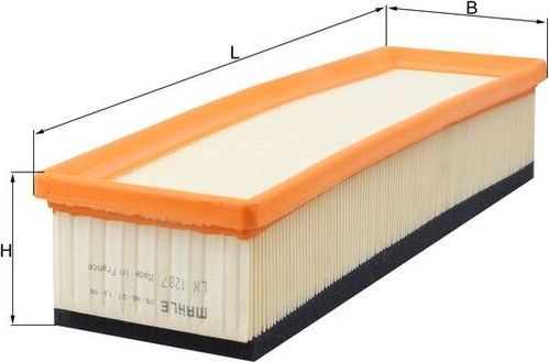 Воздушный фильтр Mahle. Артикул LX 1287