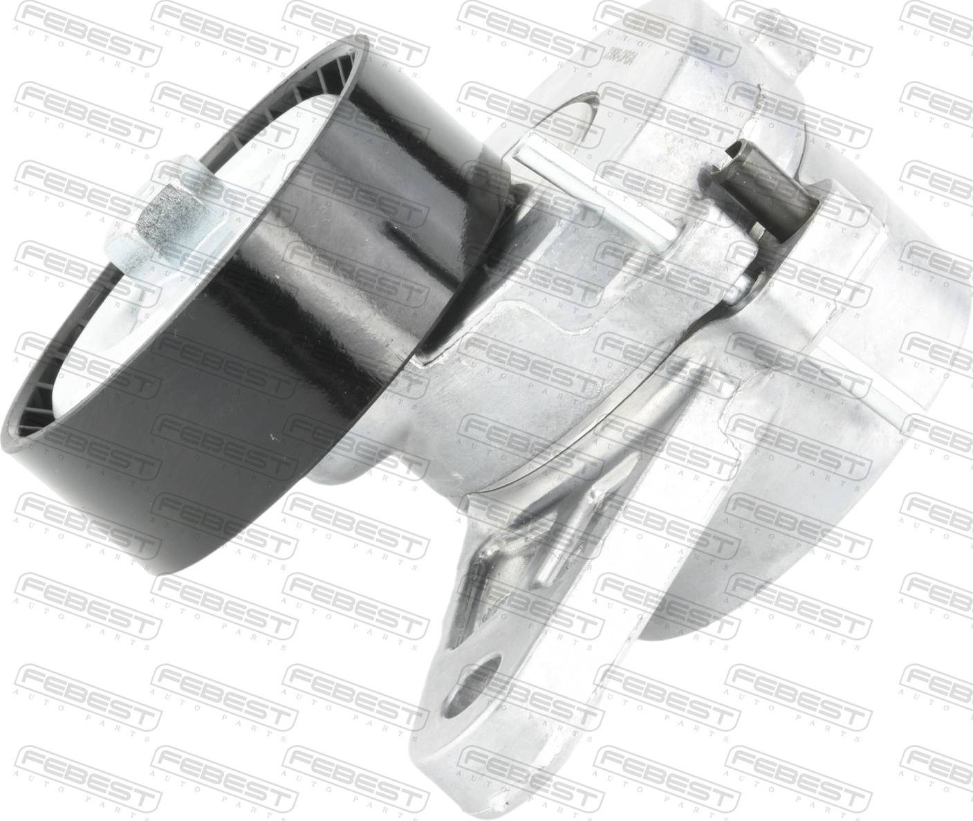 Натяжной ролик (натяжитель) приводного клинового зубчатого ремня Febest. Артикул 2390-DFGA