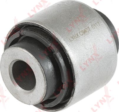 Сайлентблок заднего рычага подвески LYNXauto верхний внутренний для Skoda Yeti I 2009-2017. Артикул C9407