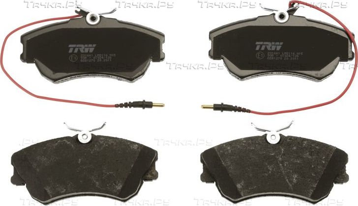 Тормозные колодки TRW COTEC. Артикул GDB1270