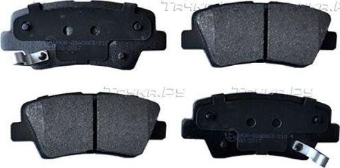 Тормозные колодки ASAM задние для Hyundai Sonata V (NF) 2005-2010. Артикул 55464