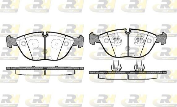 Тормозные колодки RoadHouse. Артикул 2597.00