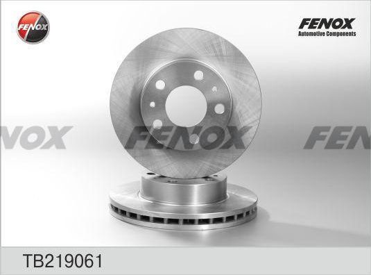 Тормозной диск Fenox передний для Fiat Ducato III 2006-2026. Артикул TB219061