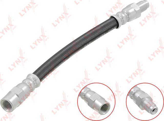 Тормозной шланг LYNXauto передний/задний для Audi Coupe II (B3) 1988-1996. Артикул BL-3024
