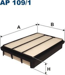 Воздушный фильтр Filtron. Артикул AP 109/1