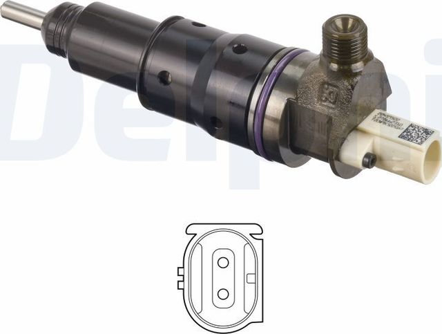 Клапанная форсунка Delphi для Volvo  FM 2005-2026. Артикул BEBJ1F11201