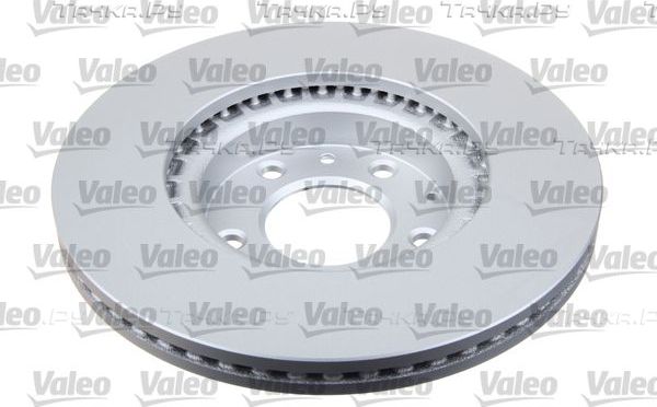 Тормозной диск Valeo COATED. Артикул 672518