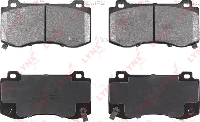Тормозные колодки LYNXauto передние для Chrysler 300C II 2011-2026. Артикул BD-4207
