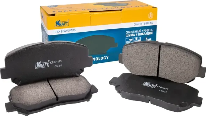 Колодки дисковые передние (Kraft). Артикул KT091473