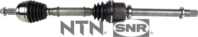 Полуось (привод в сборе, приводной вал) NTN / SNR. Артикул DK55.162