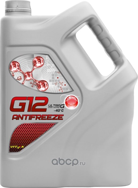АНТИФРИЗ VITEX-40 ULTRA G-12 (10КГ) КРАСНЫЙ Vitex. Артикул V105505