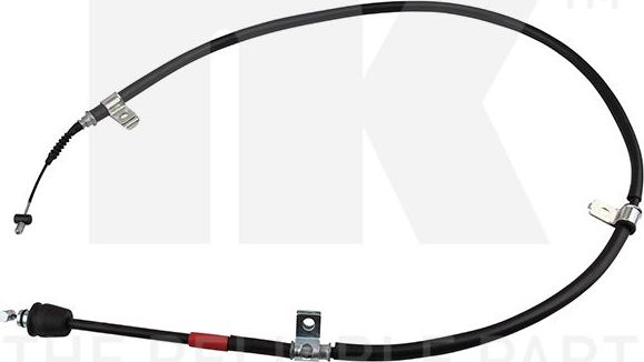 Трос ручника (тросик ручного тормоза) NK. Артикул 903405