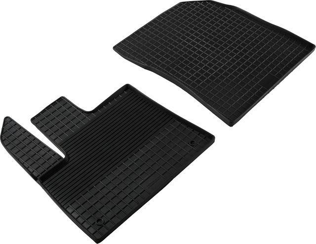 Коврики резиновые Seintex с узором сетка для салона Peugeot Partner III 2018-2026. Артикул 317142