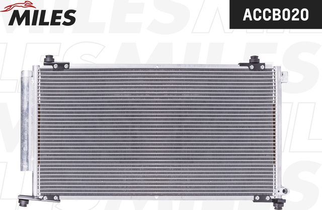 Радиатор кондиционера (конденсатор) Miles для Honda CR-V III 2006-2012. Артикул ACCB020