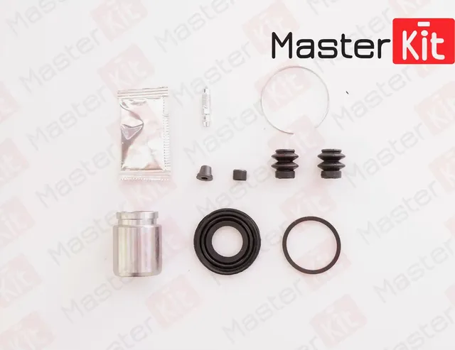 Ремкомплект тормозного суппорта + поршень | зад | (Master KIT). Артикул 77A1569