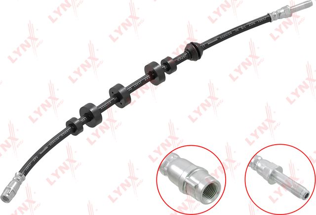 Тормозной шланг LYNXauto передний для Audi A4 IV (B8) 2007-2015. Артикул BL-3174