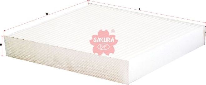 Салонный фильтр Sakura. Артикул CA-1807