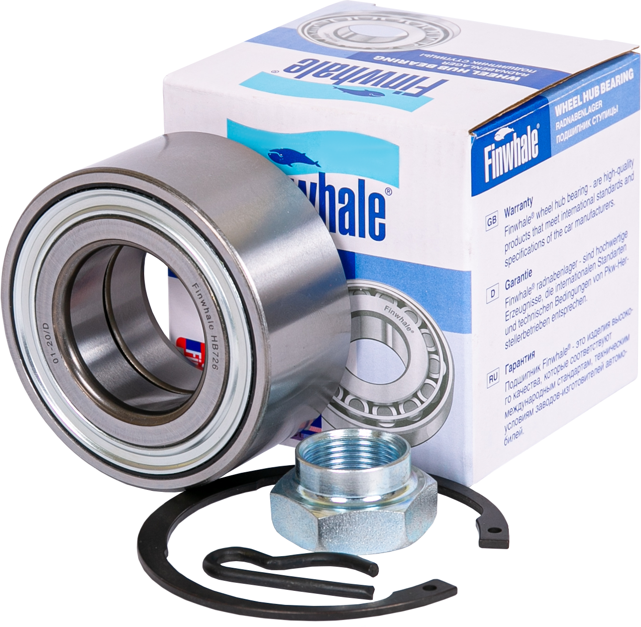 Ступичный подшипник (комплект) Finwhale. Артикул HB726