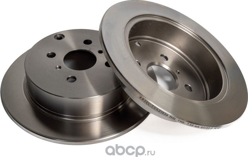 Диск тормозной задний (Absel). Артикул TY421036