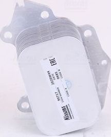 Радиатор масляный (маслоохладитель) для двигателя Nissens (алюминий) для Citroen C3 II 2009-2016. Артикул 90717