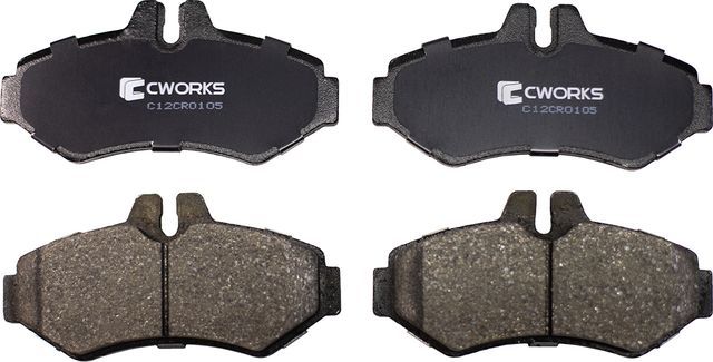 Колодки тормозные задние (Low Metallic) (Cworks). Артикул C12CR0105