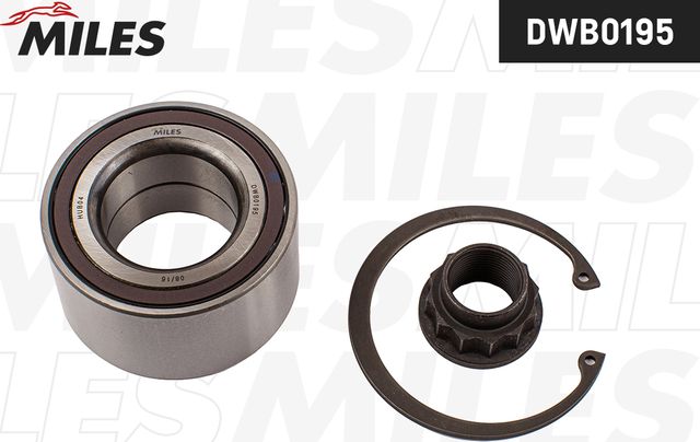 Ступичный подшипник (комплект) Miles. Артикул DWB0195