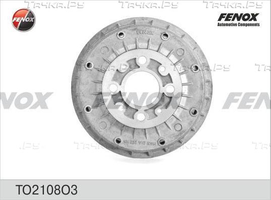 Тормозной барабан Fenox передний/задний для ВАЗ 2104 1985-2012. Артикул TO2108O3