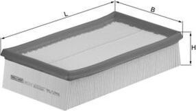 Воздушный фильтр Mahle. Артикул LX 933/2