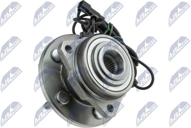 Ступица колеса с интегрированным подшипником NTY для Jeep Cherokee III (KJ) 2001-2008. Артикул KLP-CH-023