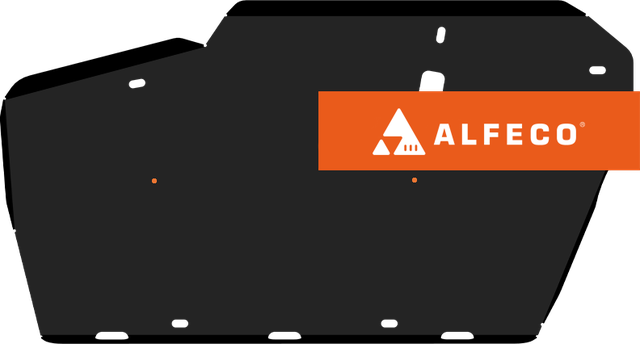Защита Alfeco для топливных баков MG 6 2020-2026. Артикул ALF.69.04