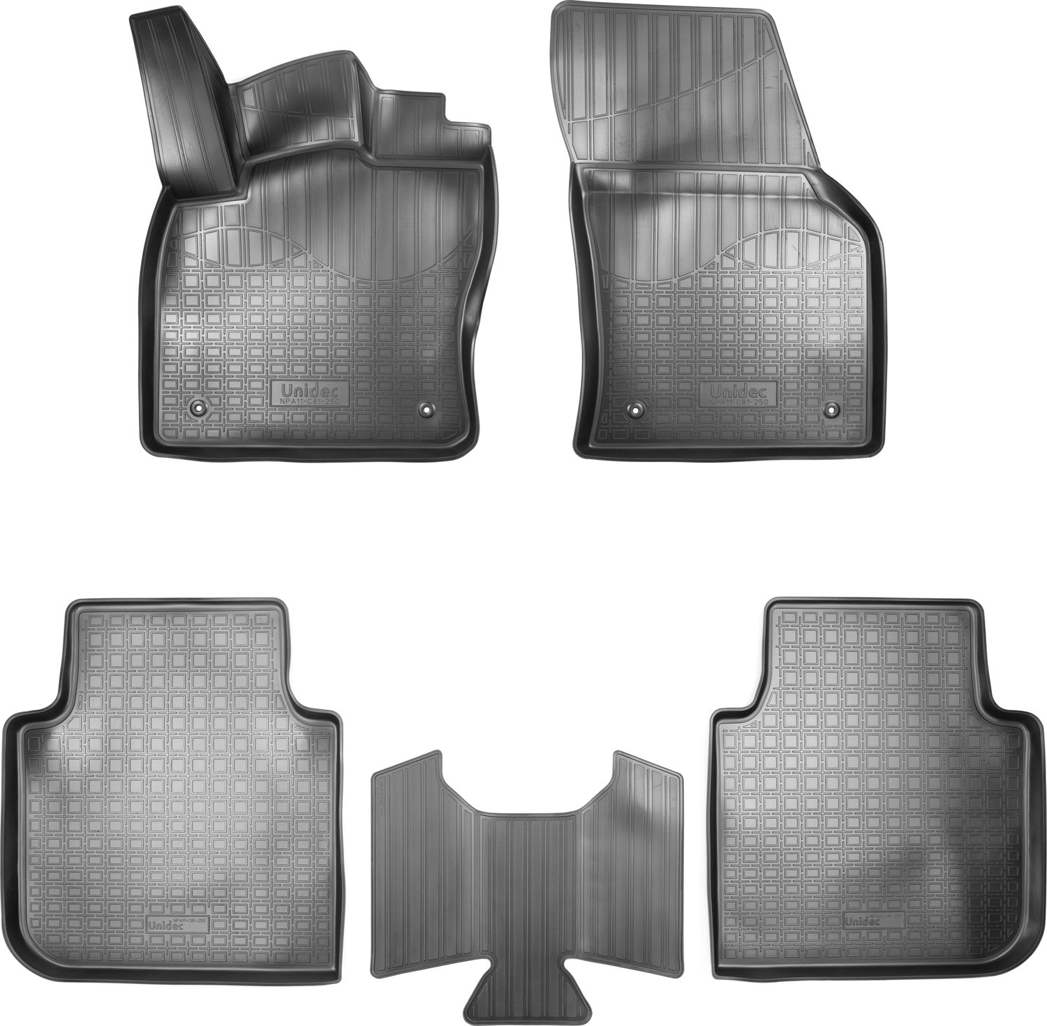 Коврик Норпласт для салона Skoda Kodiaq 2017-2026. Артикул NPA11-C81-250