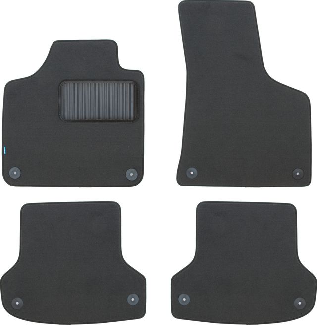 Коврики Klever Premium для салона Audi A3 8P 5D хэтчбек АКПП 2007-2012. Артикул KLEVER03041022110kh