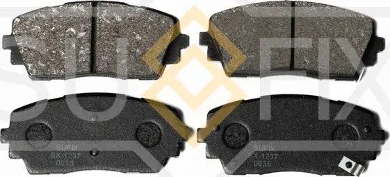 Колодки тормозные передние (Sufix). Артикул SX1237