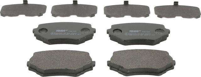 Тормозные колодки Ferodo Premier Eco Friction передние для Suzuki Grand Vitara II 1998-2005. Артикул FDB1565