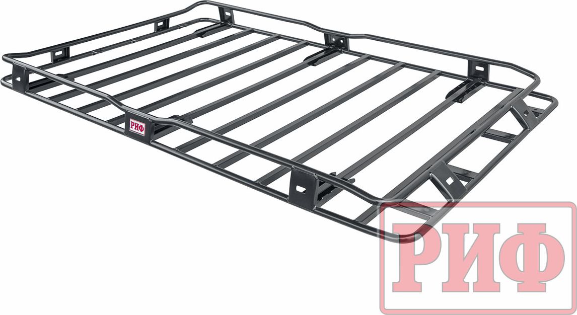 Багажник (корзина) 1350х2100 мм в сборе РИФ для Toyota Land Cruiser 70 1990-1996. Артикул RIF070-roof