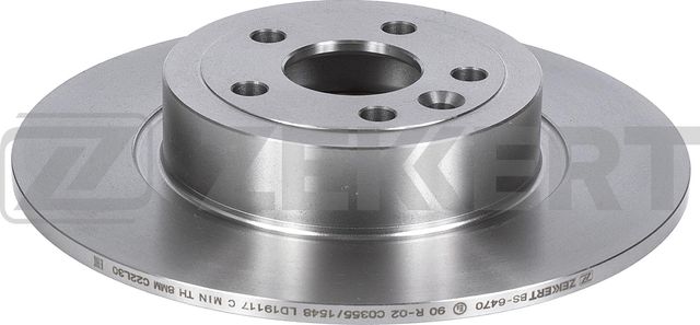Тормозной диск Zekkert. Артикул BS-6470