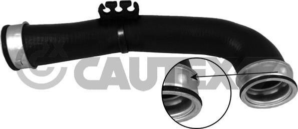 Патрубок интеркулера Cautex для Volkswagen Touran I 2003-2010. Артикул 466810