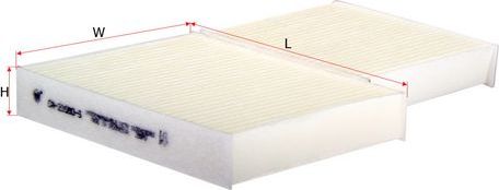 Салонный фильтр Sakura. Артикул CA-21080-S