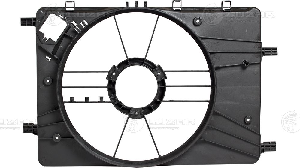 Кожух э/вентилятора для а/м Chevrolet Cruze (09-) (LFS 0550) (Luzar) Luzar (полимерный материал). Артикул LFS 0550