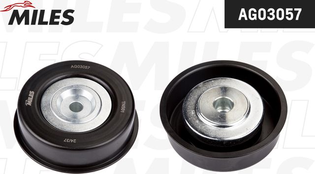 Направляющий (ведущий) ролик приводного поликлинового ремня Miles. Артикул AG03057