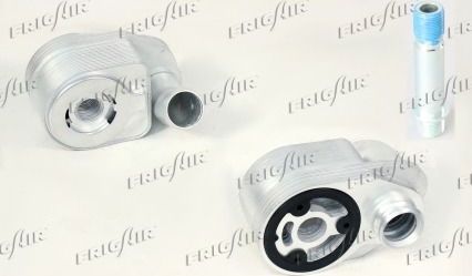 Радиатор масляный (маслоохладитель) для двигателя FrigAir (алюминий). Артикул 0704.4002