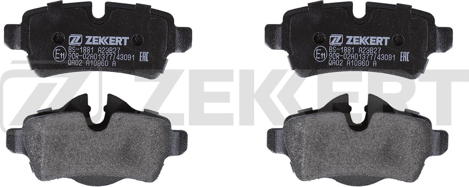 Тормозные колодки Zekkert. Артикул BS-1881
