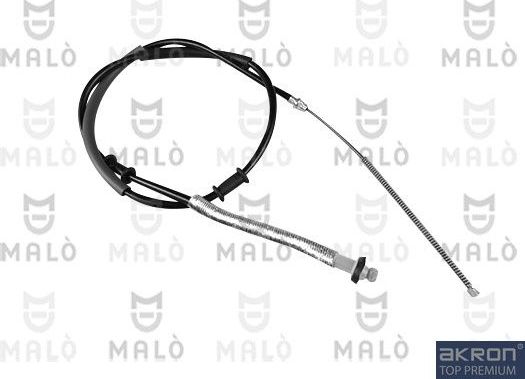 Трос ручника (тросик ручного тормоза) Malò. Артикул 26223