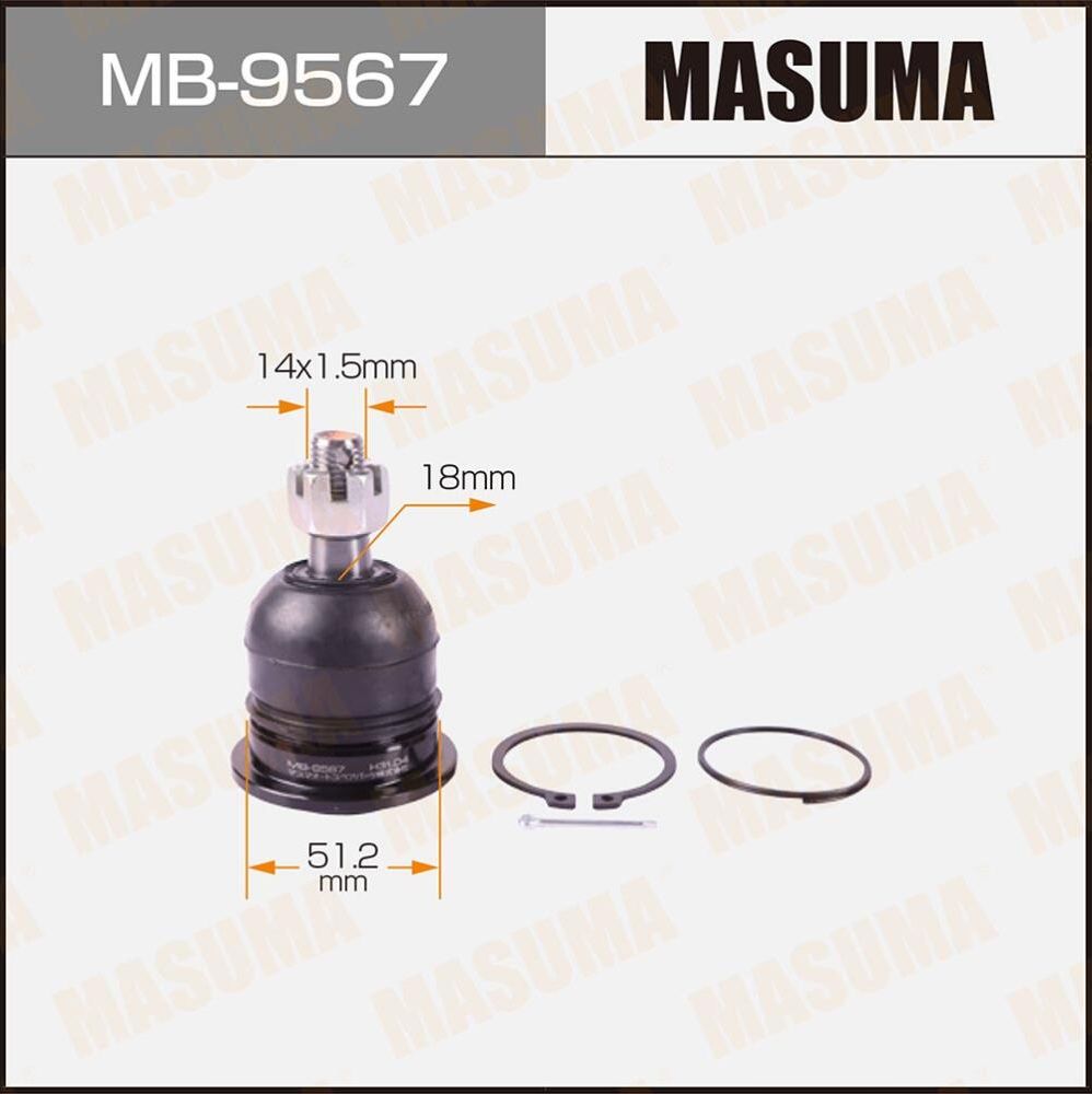 Шаровая опора Masuma. Артикул MB-9567