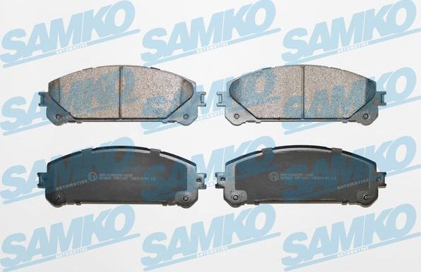 Тормозные колодки Samko. Артикул 5SP1691